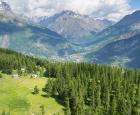 Campingplatz Les Vaudois Les Vigneaux Südalpen