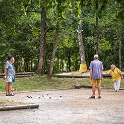 Campingplatz Les Vaudois Les Vigneaux Südalpen