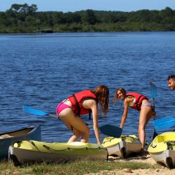 Campingplatz l'Etang Blanc Seignosse Landes