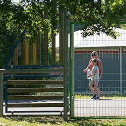 Campingplatz La Dranse Thonon-les-Bains Genfersee