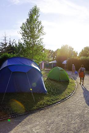 Campingplatz La Dranse Thonon-les-Bains Genfersee