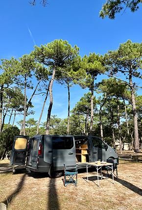 Campingplatz Domaine de Fierbois Capbreton Landes Aquitaine