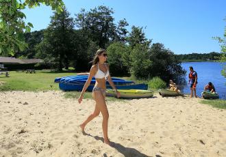 Campingplatz l'Etang Blanc Seignosse Landes