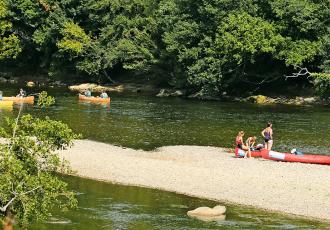 Campingplatz Les Rives de la Dordogne Domme Nouvelle Aquitaine