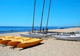 Campingplatz Plage du Midi Portiragnes Méditerranée