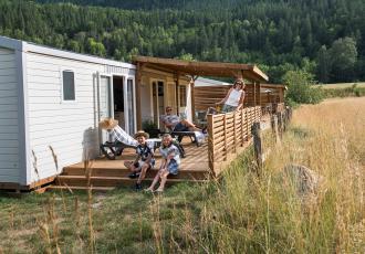 Campingplatz Le Courounba Les Vigneaux Alpes du Sud