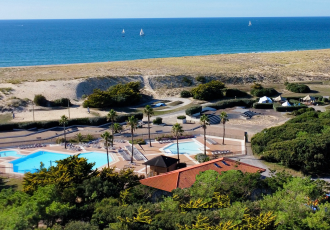 Campingplatz Domaine de Fierbois Capbreton Landes Aquitaine