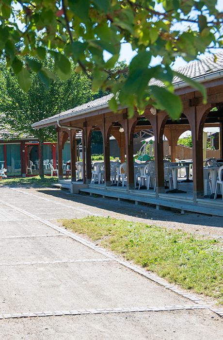 Campingplatz La Dranse Thonon-les-Bains Genfersee