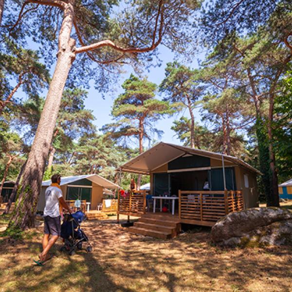 Campingplatz Domaine de la Pinède bretagne