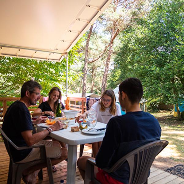 Campingplatz Domaine de la Pinède Bretagne