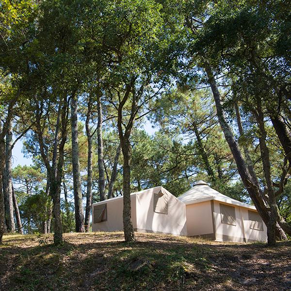 Campingplatz Domaine de Fierbois Capbreton Landes Aquitaine