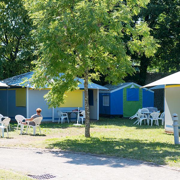 Campingplatz La Dranse Thonon-les-Bains Genfersee