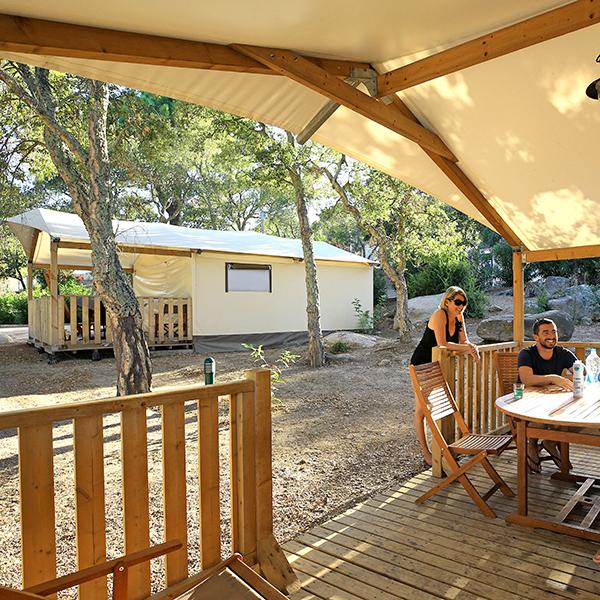 Campingplatz La Pioppa Porto Vecchio Corse du Sud