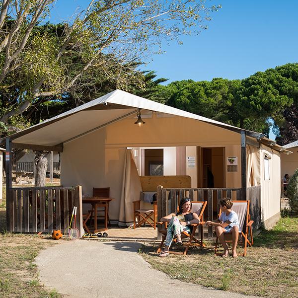 Campingplatz Côte du Soleil Sérignan Hérault Méditerranée