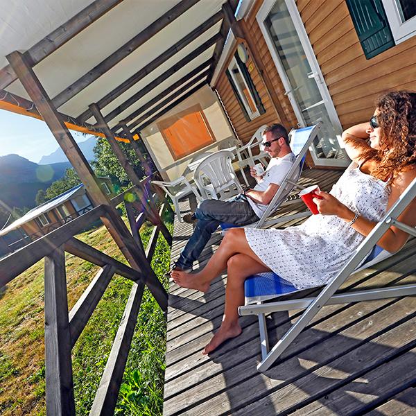 Campingplatz Le Courounba Les Vigneaux Alpes du Sud