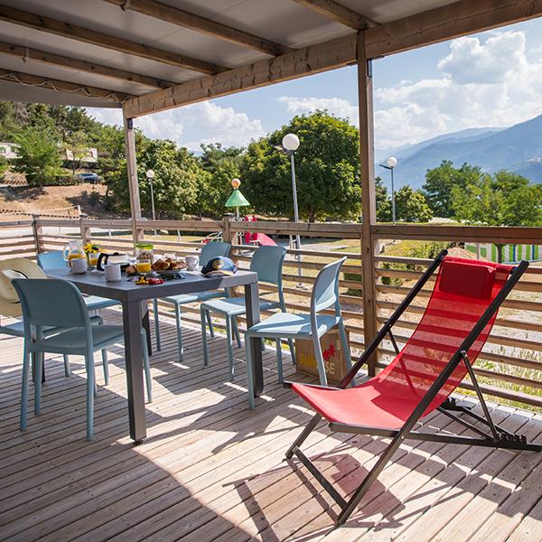 Campingplatz Baie de la Chapelle Chorges Alpes-du-Sud Lac de Serre-Ponçon