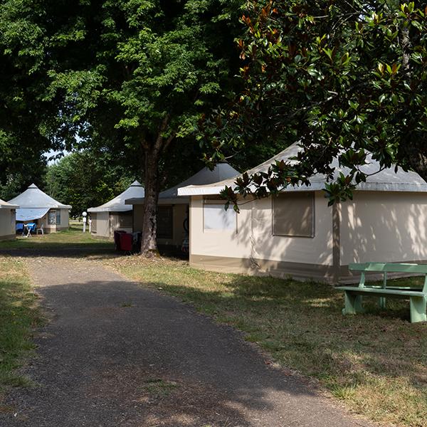 Campingplatz Les Rives de la Dordogne Domme Nouvelle Aquitaine