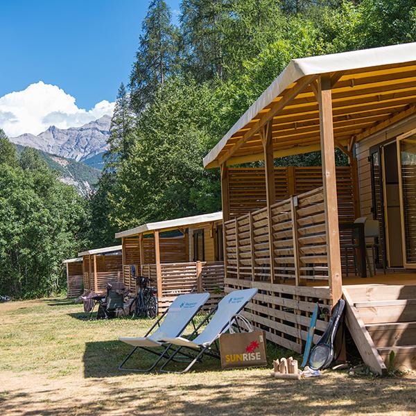 Campingplatz Le Courounba Les Vigneaux Alpes du Sud