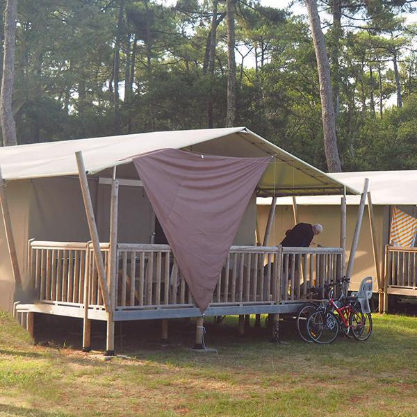 Campingplatz Domaine de Fierbois Capbreton Landes Aquitaine