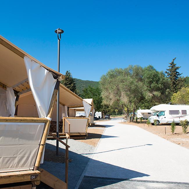 Campingplatz Les Mimosas Le Lavandou Var