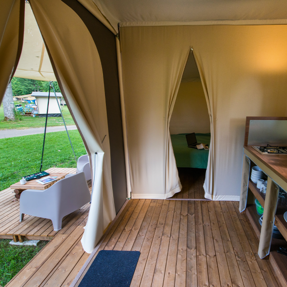 Bungalow Innenansicht