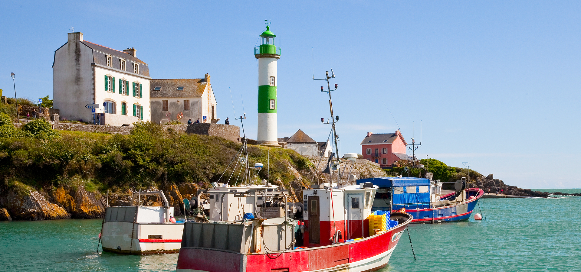 Fischerboote in der Bretagne