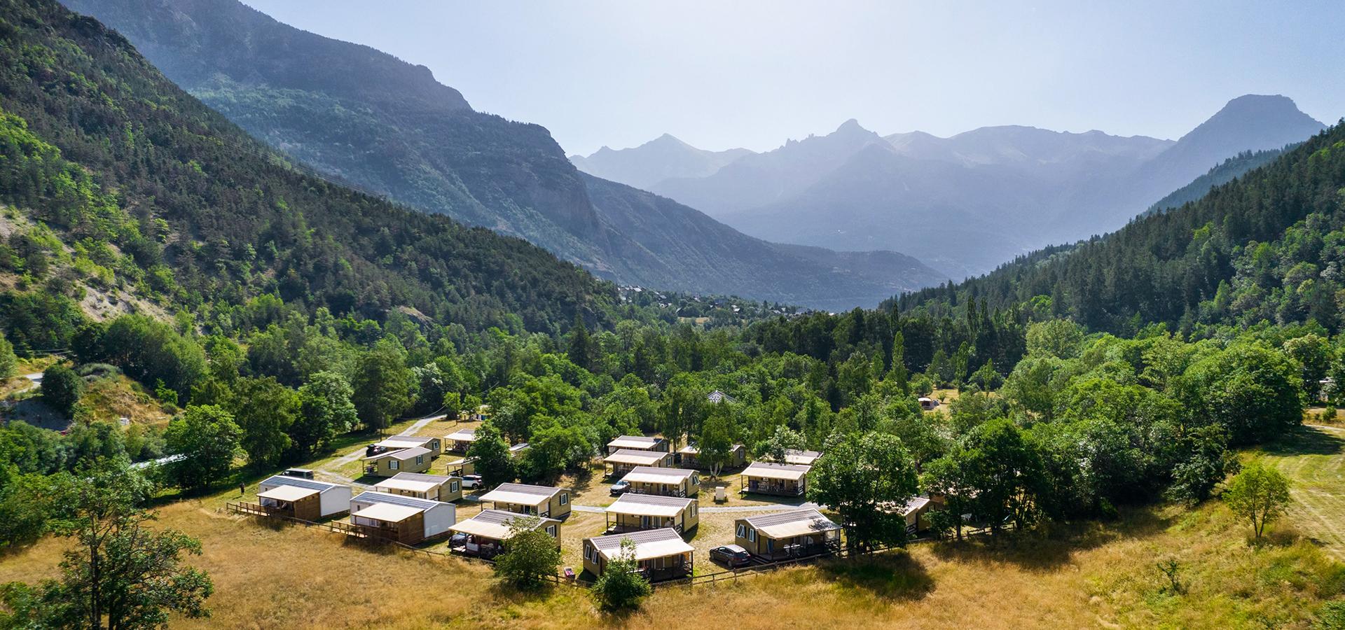 Campingplatz Le Courounba Les Vigneaux Alpes du Sud