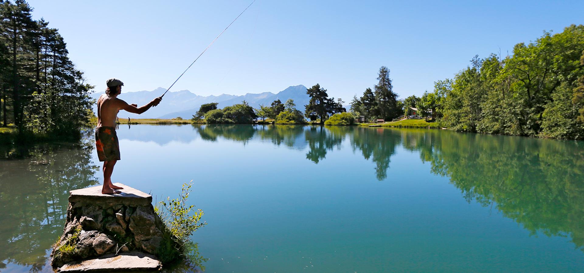 Campingplatz Baie de la Chapelle Chorges Alpes-du-Sud Lac de Serre-Ponçon