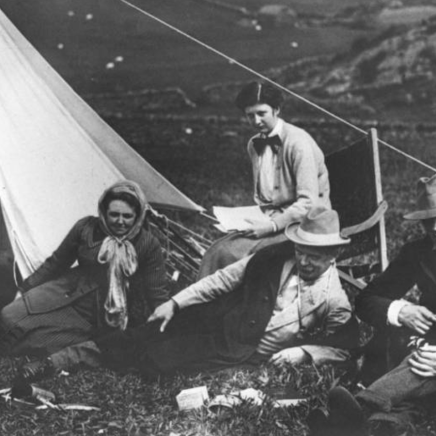 Camping am Anfang