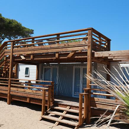 Camping Eurosurf Hyères Var Mittelmeer