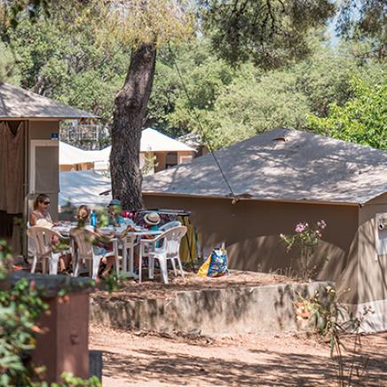 Campingplatz Les Oursinières Le Pradet Var Méditerranée