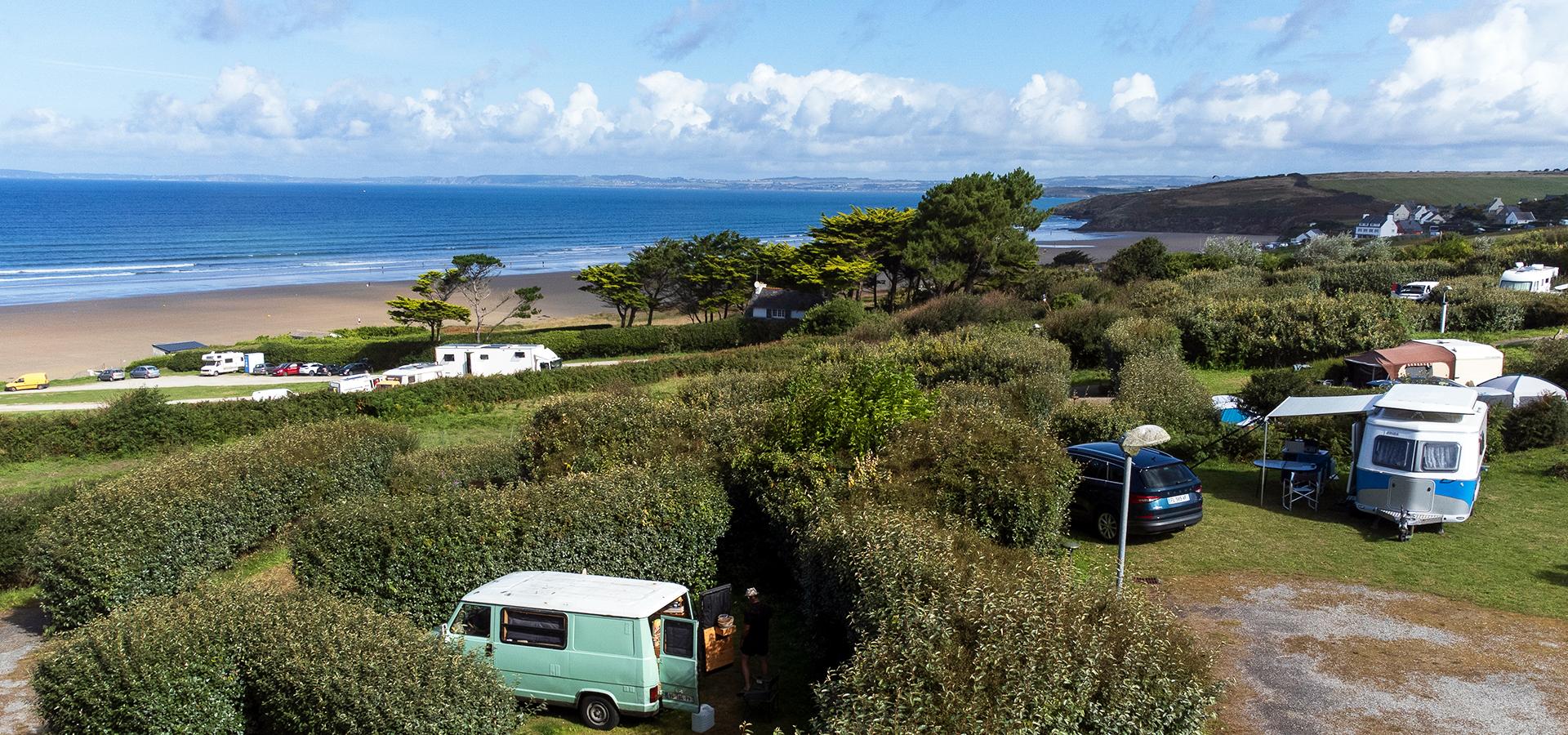 Campingplatz Trezmalaouen Bretagne