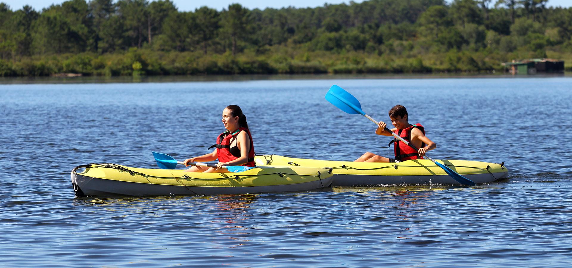 Campingplatz l'Etang Blanc Seignosse Landes