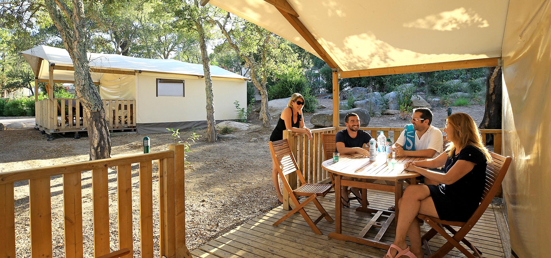 Campingplatz La Pioppa Porto Vecchio Corse du Sud