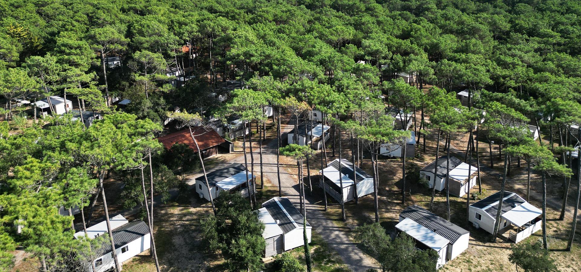 Campingplatz Domaine de Fierbois Capbreton Landes Aquitaine