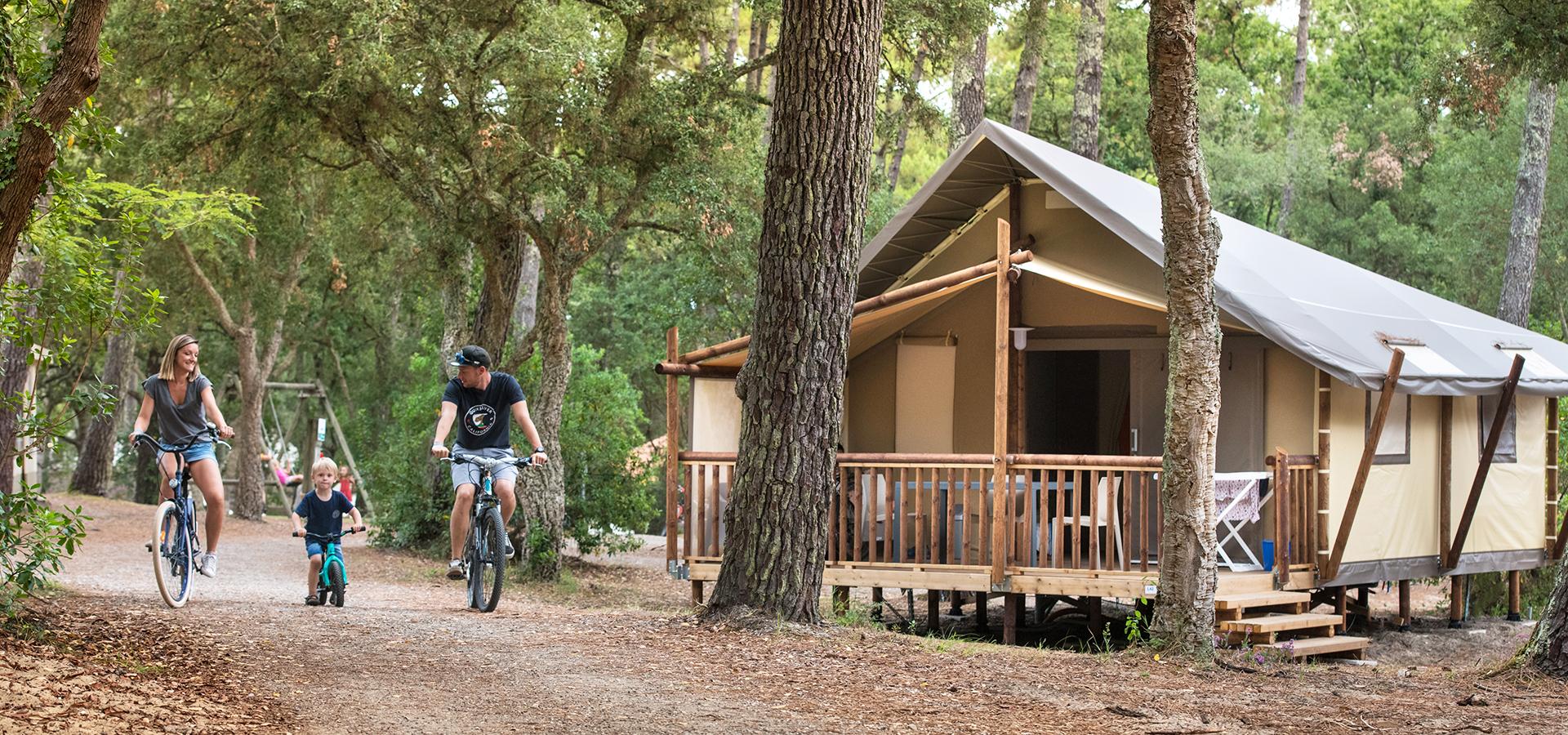 Campingplatz Domaine de Fierbois Capbreton Landes Aquitaine