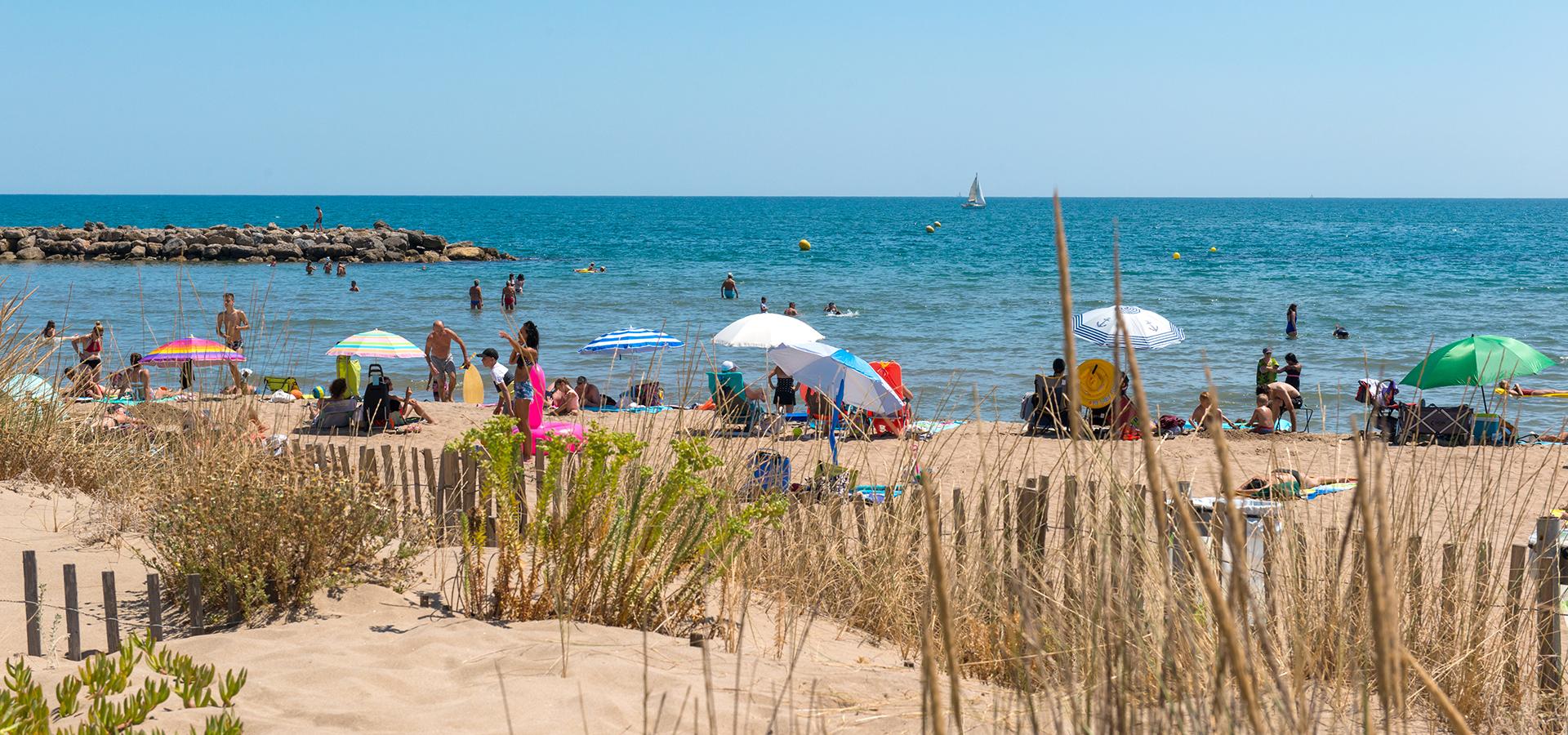 Campingplatz Côte du Soleil Sérignan Hérault Méditerranée