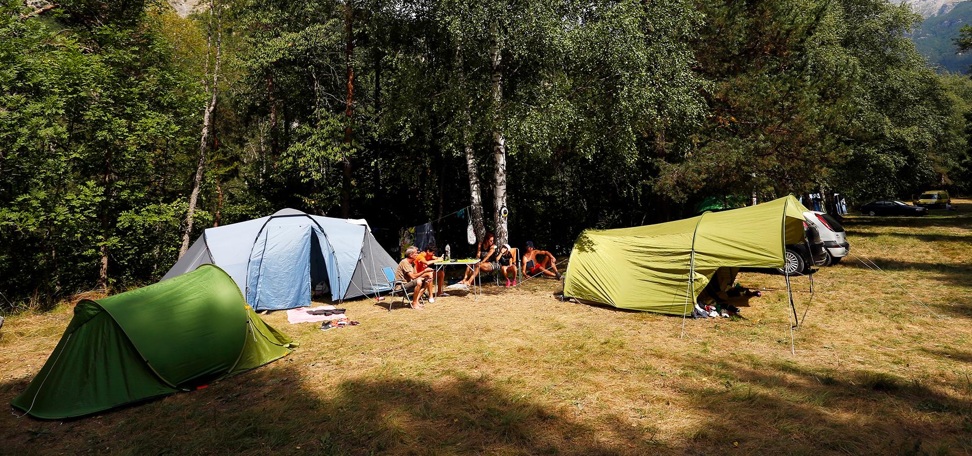 Campingplatz Les Vaudois Les Vigneaux Südalpen