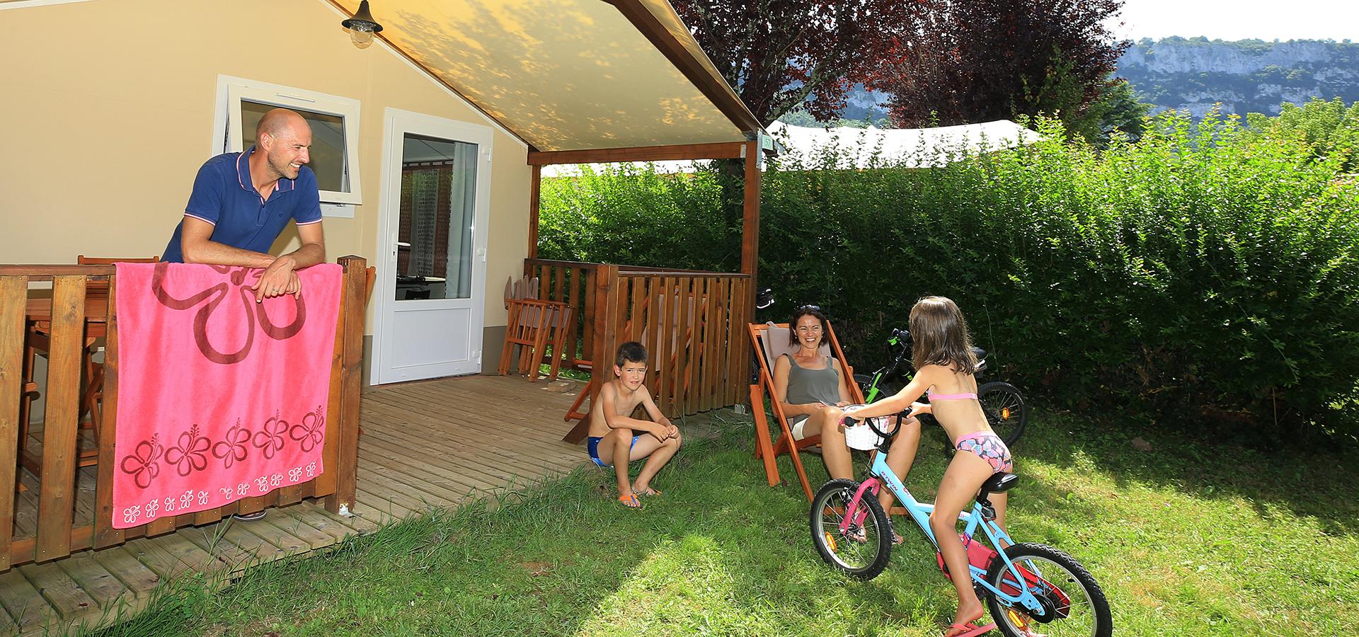 Campingplatz Le Noble Val St Antonin Noble Val Tarn-et-Garonne Okzitanien