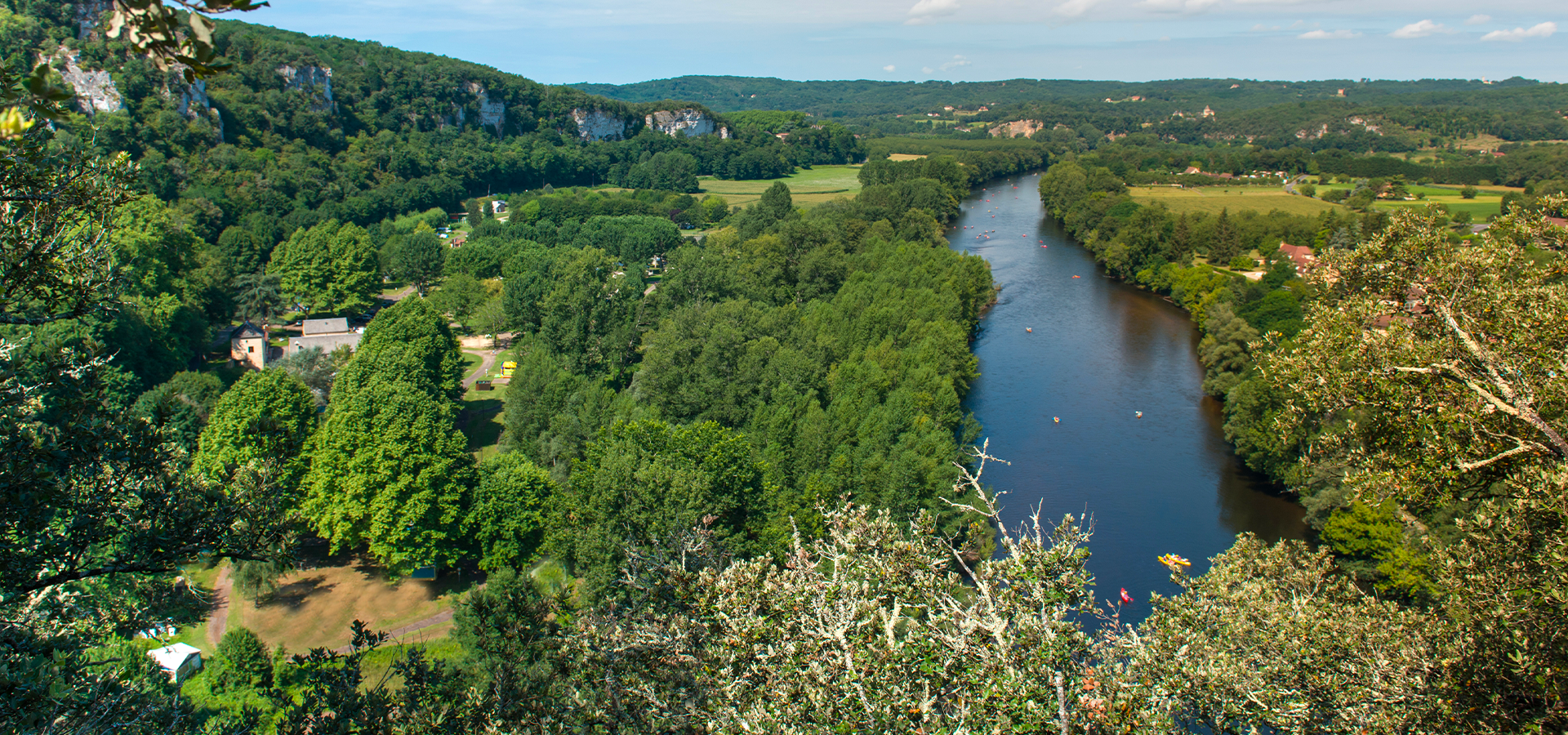 Campingplatz Les Rives de la Dordogne Domme