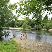 Campingplatz Les Rives de la Dordogne Domme Nouvelle Aquitaine