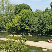 Campingplatz Les Rives de la Dordogne Domme Nouvelle Aquitaine